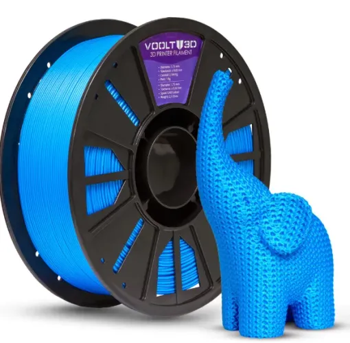 Filamento Impressora 3D PLA Azul High Speed Premium 1Kg