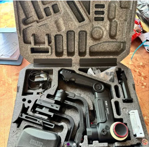 Crane 3 lab aguenta Blackmagic