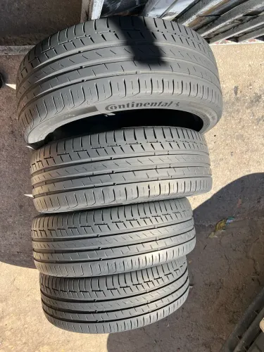 Vendo 04 pneus 215/45/18 continental (usados) *