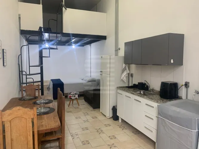 Studio mobiliado para locação no Jardim Proença,