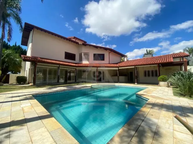 Casa para alugar em Campinas, Sítios de Recreio Gramado, com 4 suítes, com 552 m², Colinas