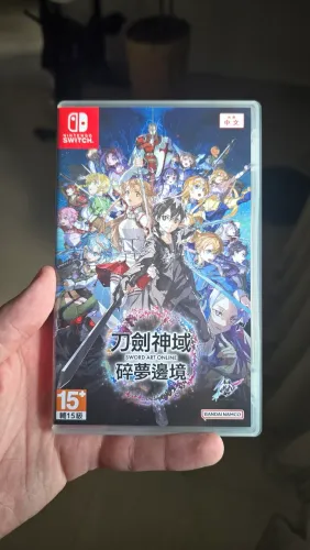 Sword Art Online Fractured Daydream Mídia Fisica Switch 