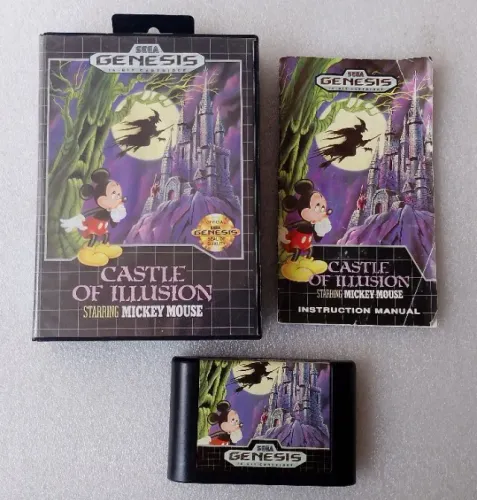 Castle of Illusion original Americano para Mega Drive