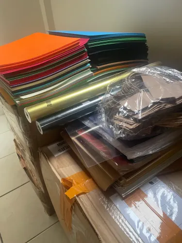 Laminadora e Plastificadora A3 Menno Compact + Lote de papéis