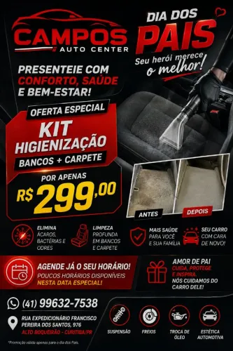 Higienização Veiculo