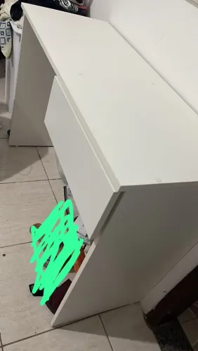 Mesa de computador/ escrivaninha com gaveta