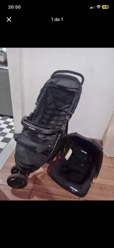 Carrinho de bebê + bebê conforto