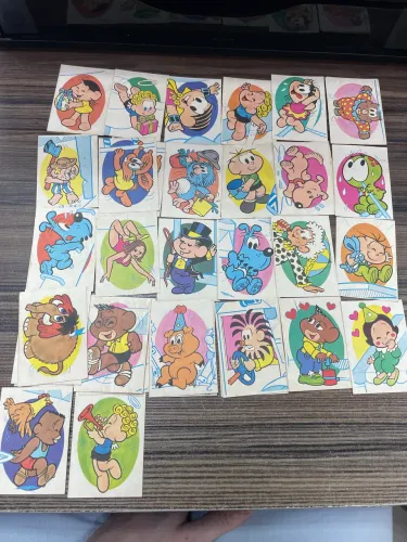 FIGURINHAS ÁLBUM CIRCO DA MÔNICA 