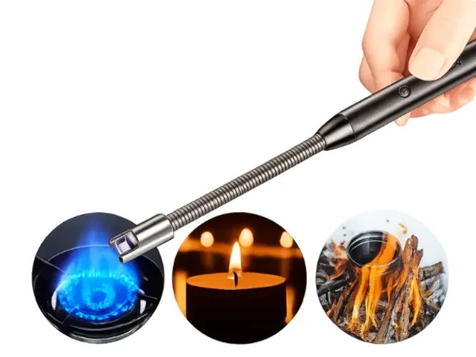 Acendedor Elétrico a Plasma Recarregável Usb Uso Diverso