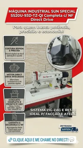 Máquina industrial sun especial