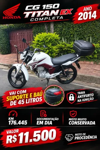 Honda CG 150 Titan ex 2014