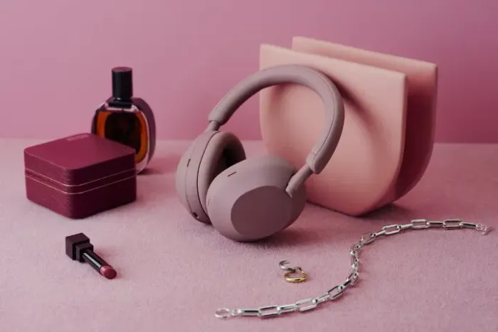 FONE SONY WH-1000XM5 ROSA FUME -NOVO- ORIGINAL