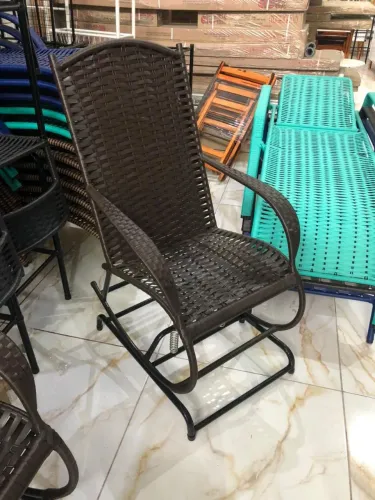 cadeira de balanço fibra