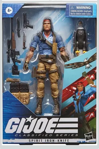 G.I. Joe Classified Series, Figura 15 cm e Acessórios - Spirit Iron-Knife - F4020 - Hasbro