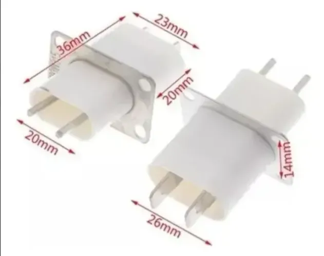 Conectores para Magnetron Filamento Kit com 10 Unidades - NOVO