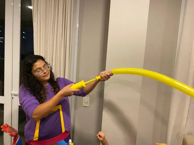 Recreação e pintura