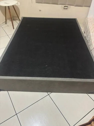 Base cama box casal