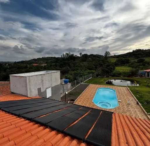 Aquecedor solar para piscinas