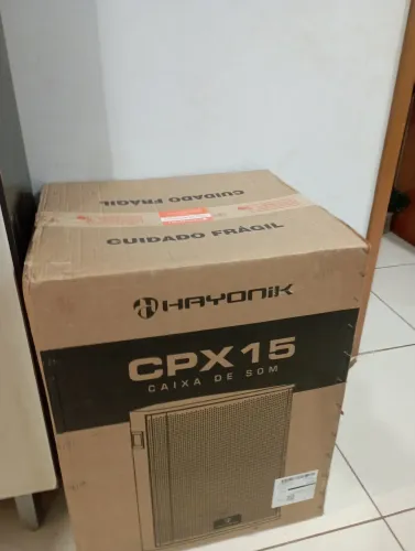 Caixa de som profissional cpx15a