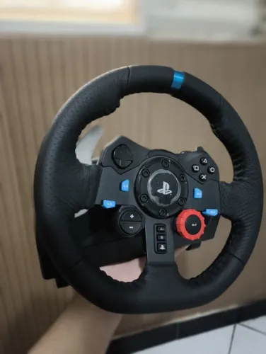 Logitec G29 (versão ps4/ps5/pc semi novo, perfeito estado 