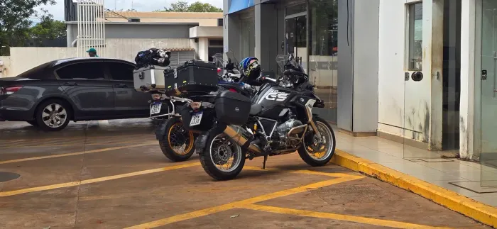 Moto muito cuidada