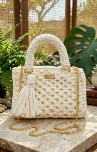 Bolsa de crochê