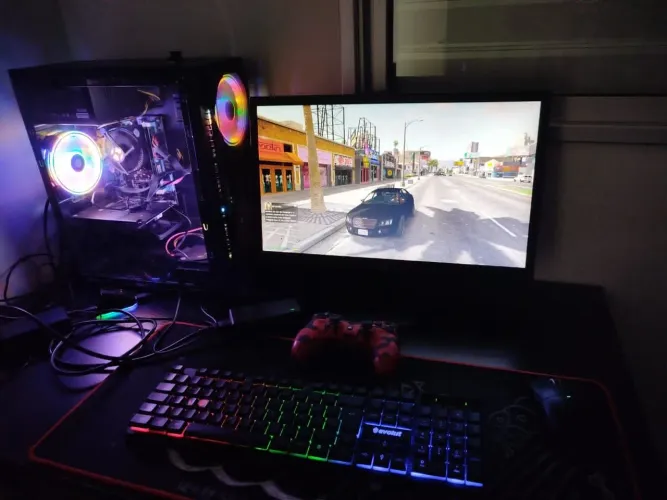 Computador completo, pouco tem de uso