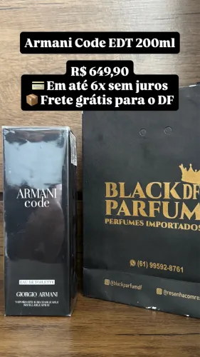 Armani Code EDT 200ml