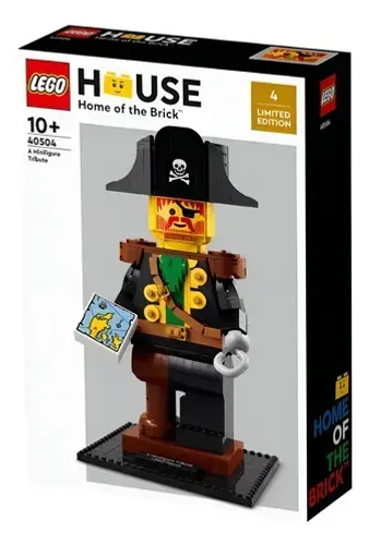 lego house 40504 minifigure tribute pirata raro exclusivo