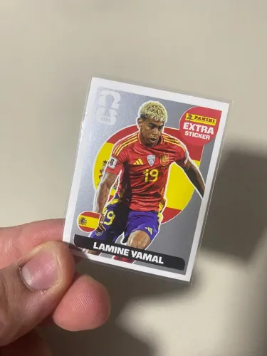 Figurinha Legend Prata Lamine Yamal Original Panini 2026