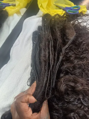 Cabelo humano 40 centímetros