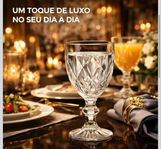 Conjunto Taça Diamond