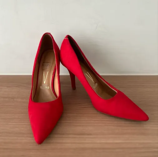 Sapato vermelho 