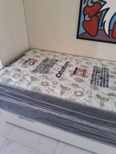 Colchão solteiro Ortobom D33 ISO 100 - 88x188x18 novo nunca usado