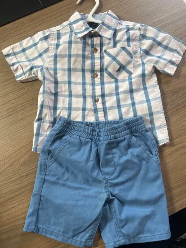 Conjunto Náutica infantil - 2 anos! Usado uma única vez!