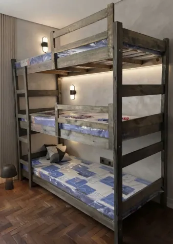 Trileche + 3 Colchões A vista 1.370,00 ou 12x 133,57 no cartão