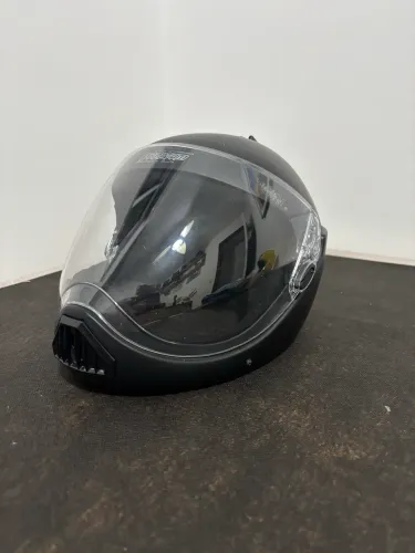 Capacete Full Face Phantom X - Preto Fosco / Viseira Clara