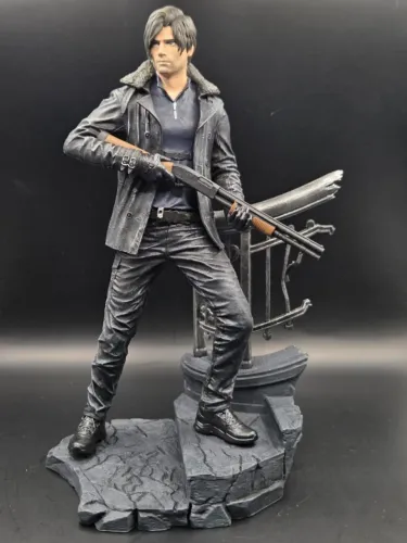 Leon S. Kennedy Resident Evil 9 Requiem Action figure Estatua colecionaveis