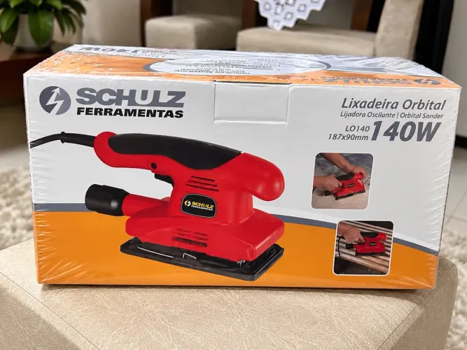 LIXADEIRA ORBITAL SCHULZ 140W - NOVA, LACRADA NA CAIXA