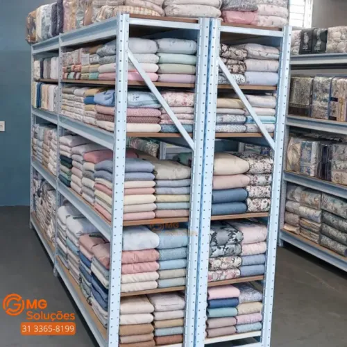 Mini Porta Pallet - Estante para Estoque de Tecidos 