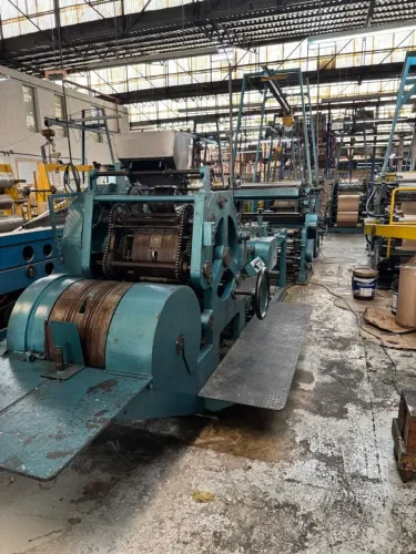 Máquina Sos-020 mod Especial para Fabricar Sacos e Sacolas de Papel 03 Cores impressão 