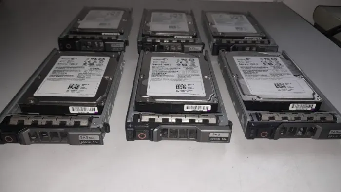 6 Unidades Hd SAS R410 R420 R430 R510 R610 R620 R630 R710 R715 R720