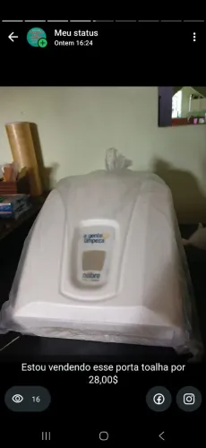 Porta toalha de papel