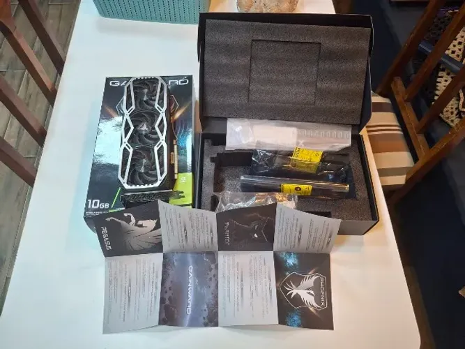RTX 3080 Gainward Phoenix 10GB - Completa na caixa