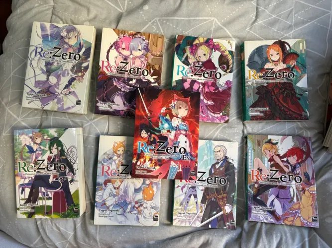 Re:Zero Light Novel Vol. 7, 8 + EX 1 NewPOP