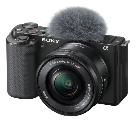 Sony zve10 + lente do kit (novo)