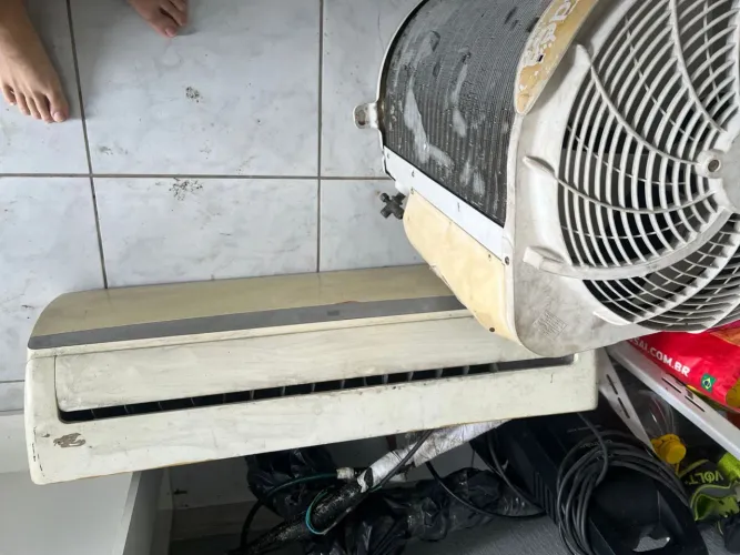 Ar condicionado 24mil btus. PARCELA EM 18x