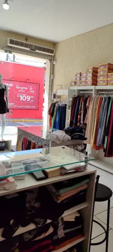 Passo ponto completo de loja feminina, masculina e calçados 