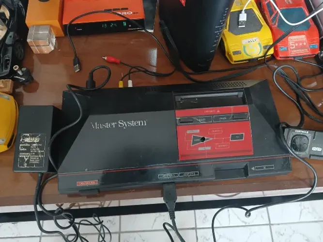 Console Master System Tectoy (anos 90) Original Completo E Revisado