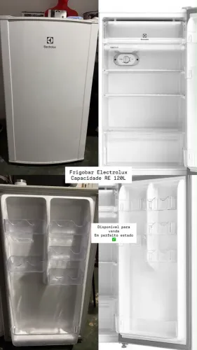 Frigobar Eletrolux Capacidade RÉ 120L